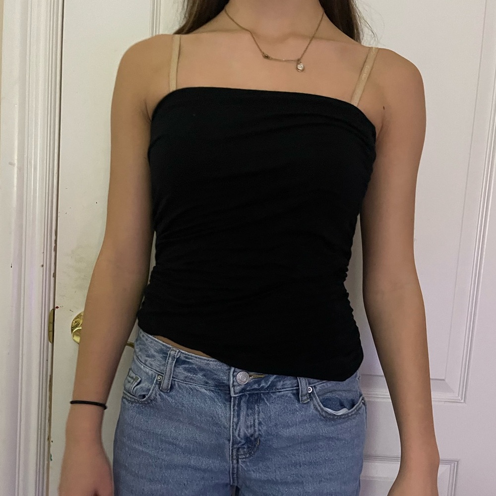 black tube top!
